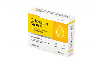 Colostrum Natural kapsułki, 30 szt., AQI PHARM