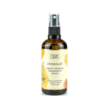 Hydrolat z Gorzkiej Pomarańczy Neroli 100 ml, Nature Queen - DATA WAŻSNOŚCI 28.09.2024