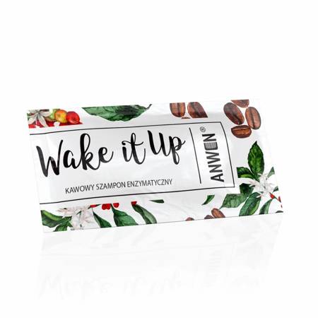 SASZETKA Wake it Up szampon enzymatyczny kawowy 10ml, ANWEN 